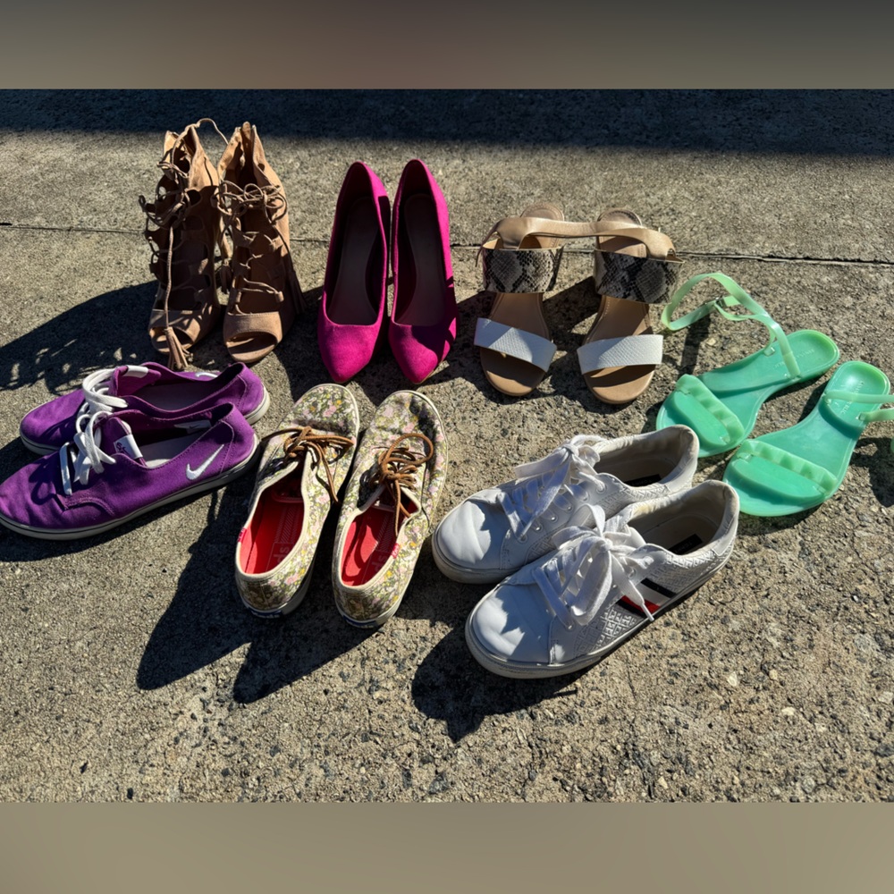 7 Pair Women's Sneakers